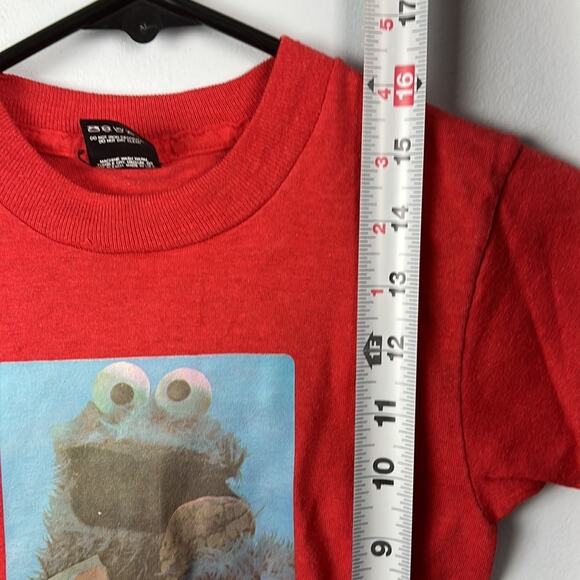 Sesame Street Cookie Monster vintage single stitch 6-8 tshirt - Picture 7 of 9